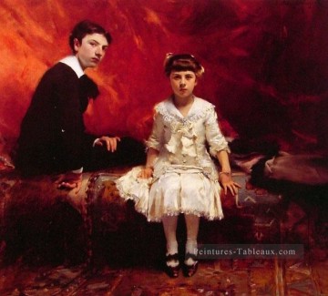Portrait d’Édouard et Marie Louise Pailleron John Singer Sargent Peinture à l'huile